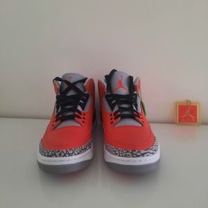 Jordan 3 retro Fire red cements (Nike chi)